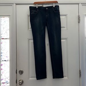 NWT Color Siete Premium denim Nolita Size 6
Super low rise